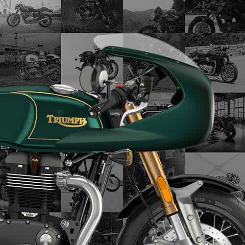 Triumph thruxton front fairing cheap